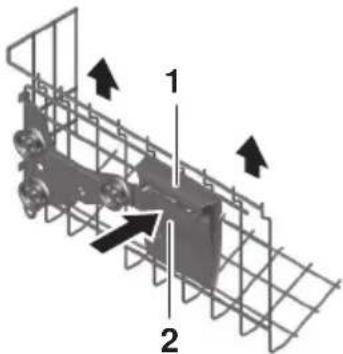 SIBIR GS55V 4000 - Réglage du panier supérieur - 3