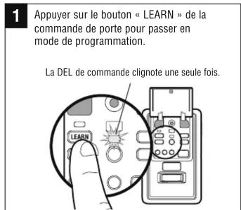 LIFT-MASTER 886LM - AJOUT, REPROGRAMMATION OU MODIFICATION D'UNE TÉLÉCOMMANDE/D'UN NIP D'UN ÉMETTEUR MURAL À CODE - 1