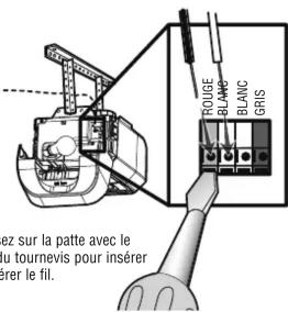 LIFT-MASTER 886LM - RACCORDEMENT DE FIL À L'OUVRE-PORTE DE GARAGE - 2
