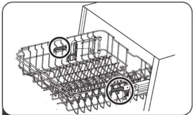 Pando PLT7260 - Ajuste de la cesta superior - 2