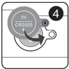 3V CR2025 4