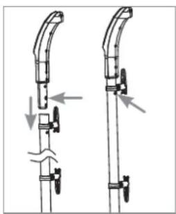 Cleanmaxx 01378 - Attaching / Removing the Stem Handle and Stem - 1