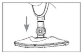 Cleanmaxx 01378 - Mise en place / retrait du pied de nettoyage - 1
