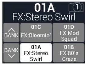 LINE 6 HX Stomp XL - Mode préréglé - 1