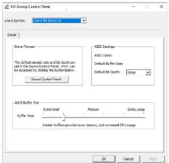LINE 6 HX Stomp XL - Régler le pilote ASIO (windows) - 2