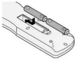 NEC PlasmaSync 60XR5 - Using the remote control Battery Installation and Replacement - 3