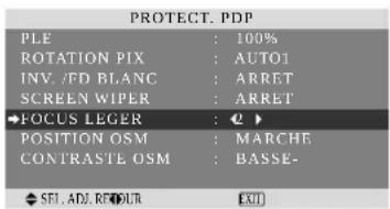 NEC PlasmaSync 60XR5 - FOCUS LEGER - 1