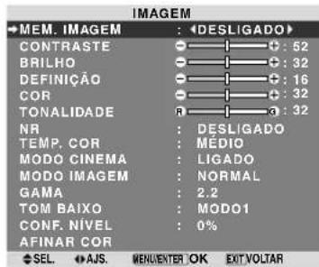 NEC PlasmaSync 60XR5 - ■ Modo menu avançado - 1