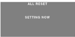 NEC PlasmaSync 60XR5 - Resetting to the default values - 2