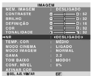 NEC PlasmaSync 60XR5 - Reduzir o ruído da imagem - 1