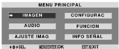 NEC PlasmaSync 60XR5 - Funciones de Menú - 1