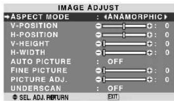 NEC PlasmaSync 60XR5 - ■ When "AUTO PICTURE" is "OFF" - 1