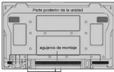NEC PlasmaSync 60XR5 - Sujeción de los cables - 1