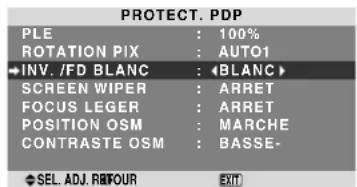 NEC PlasmaSync 60XR5 - INV./FD BLANC - 1