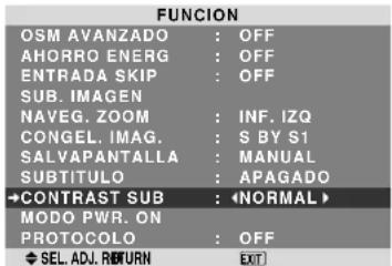 NEC PlasmaSync 60XR5 - ■ Ajustes de SUBTITULO - 1