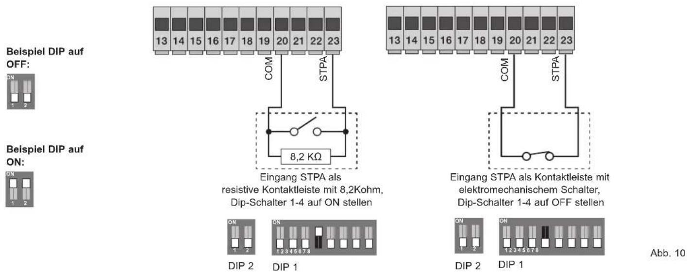 Vimar ELVOX ESM6.120 - 3.7-Anschluss der Kontakteiste - 1