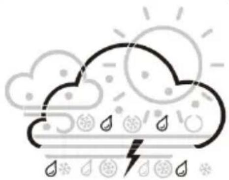 TECHNOLINE WS 9422 - Erklärung der Netzwetterversage - 4