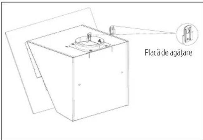 BEKO HCA63640Z - Instalarea hotei pe perete - 1