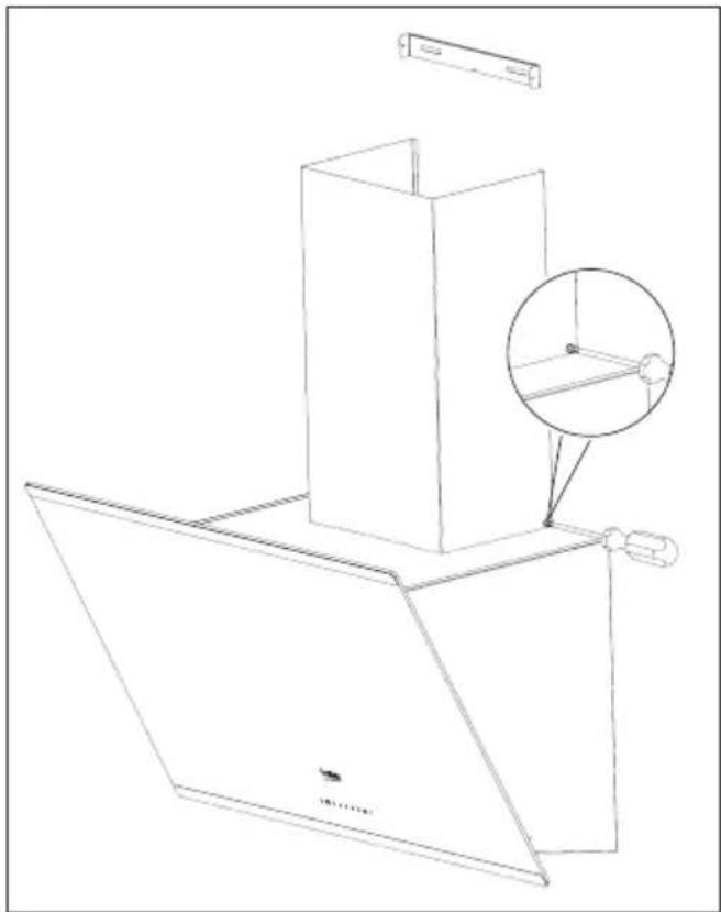BEKO HCA63640Z - Montáž odvodu digestoře - 1