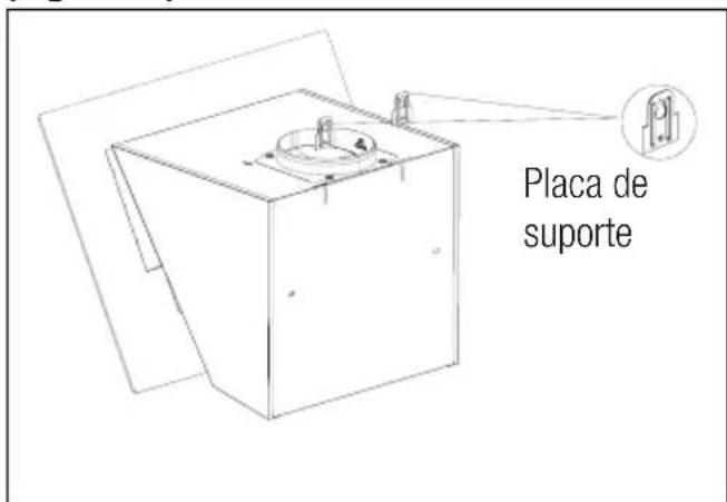 BEKO HCA63640Z - Instalação do exaustor na parede - 1