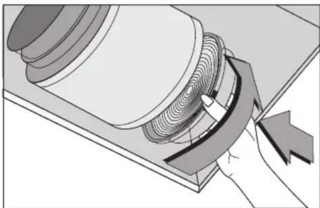BEKO HCA63640Z - Vervangen van het koolstofffilter - 1