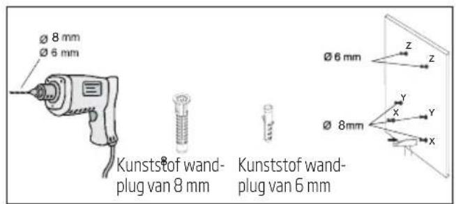 BEKO HCA63640Z - Boren van gaten voor ophanging - 1