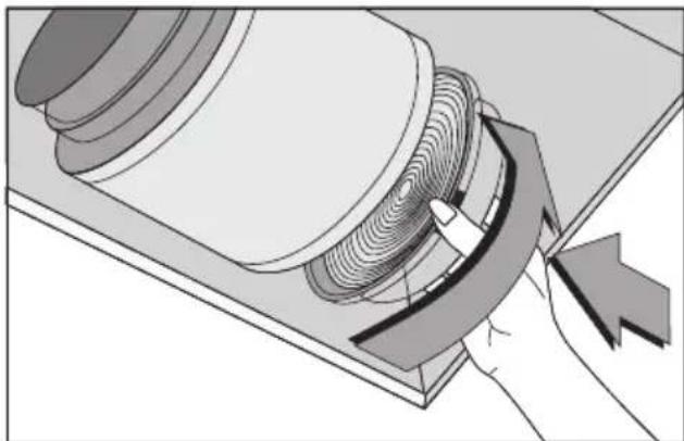 BEKO HCA63640Z - Sustitución del filtro de carbón - 1
