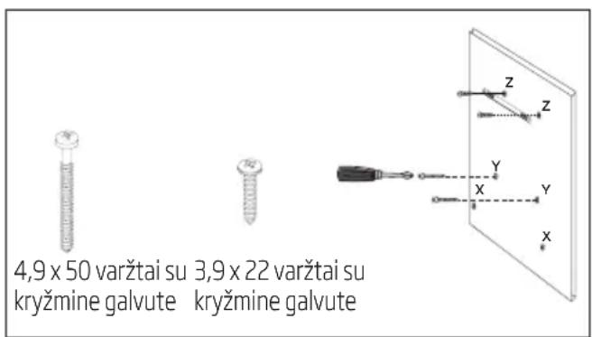 BEKO HCA63640Z - Laikiklio varžtu jmonavimas - 1