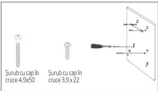 BEKO HCA63640Z - Instalarea Şuruburilor de agăṭare - 1