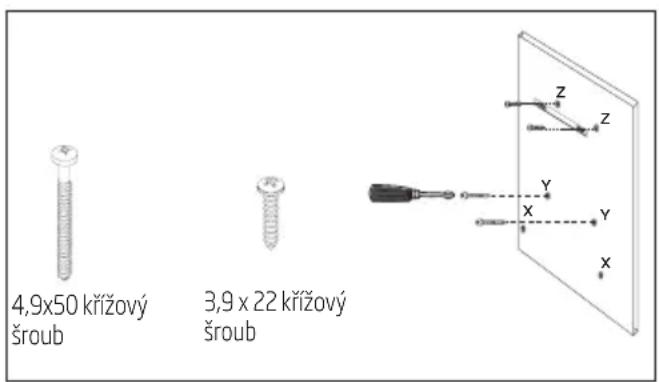 BEKO HCA63640Z - Montáž šroubů pro zavěšeni - 1