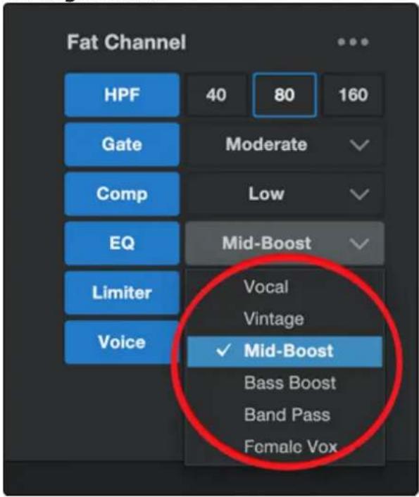 PRESONUS Revelator io44 - EQ (égaliseur) - 1