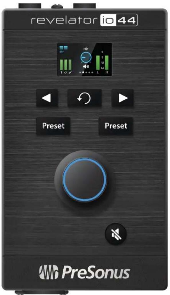 revelator io 44 Preset Preset PreSonus