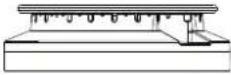 LG CBGJ3023D - Capuchons de brûleurs - 1