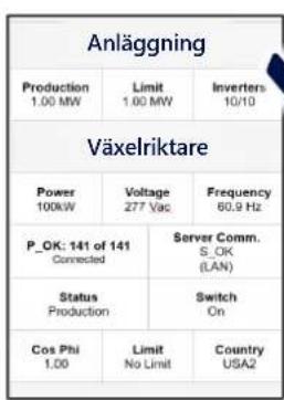 SolarEdge SE90KSYNERGYSET - Driftsätting av primär växelriktare - 4