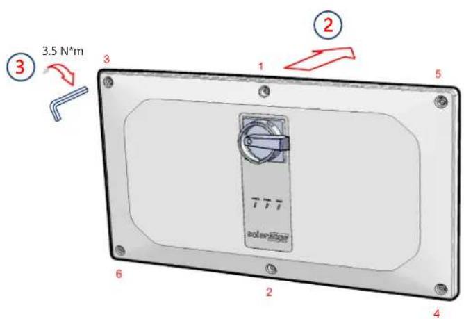 SolarEdge SE90KSYNERGYSET - Kappen monteren - 1