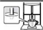 SIEMENS EQ.300 TF305E04 - Dispensing a coffee drink with milk - 1