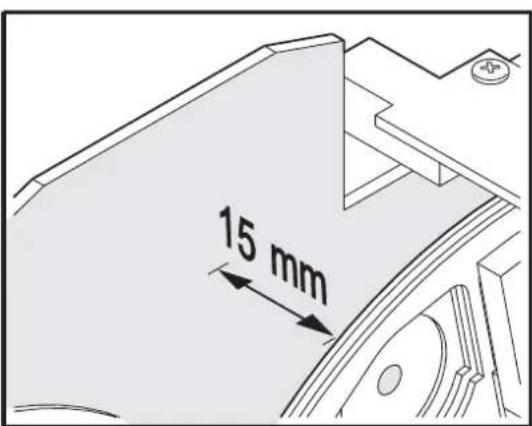 MARTIN CX10 Extreme - FIXATION DE LA ROUE D'EFFET SUR LA ROUE DE COULEUR - 7