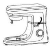 THOMSON THFP9714G - Usando el bol para mezclar - 1