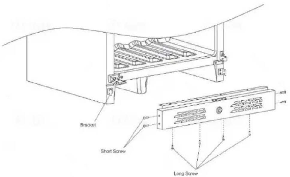 NewAir NCH1K5BK00 - Installation de la Grille Avant - 1