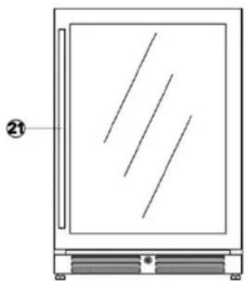 NewAir NCH1K5BK00 - LIST DES PIECES - 2