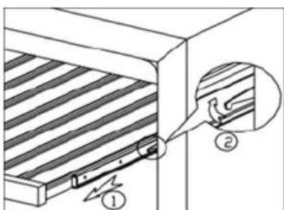 NewAir NCH1K5BK00 - COMMENT RETIRER LE TIROIR EN CEDRE - 1