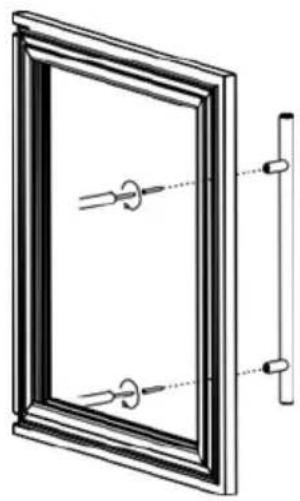 NewAir NCH1K5BK00 - CÓMOSINSTALAR LAMANIJA DE LA PUERTA - 1