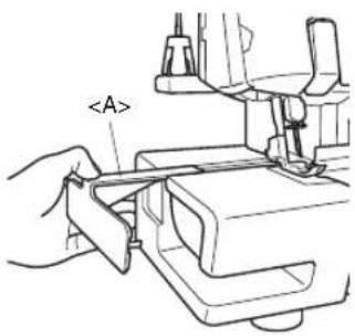 BROTHER 655D - Couture en mode bras libre (retrait de la table d'extension) - 1