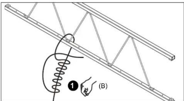EPSON ELPMBP05 - Structure de plafond en acier - 1