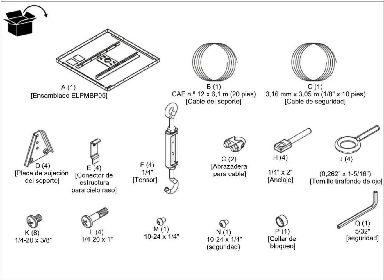 EPSON ELPMBP05 - CONSERVE ESTE MANUAL DE INSTRUCCIONES. - 3