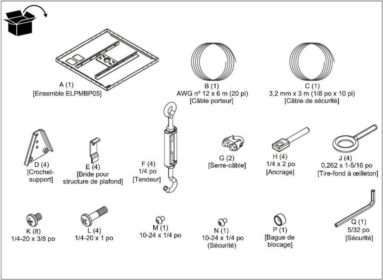 EPSON ELPMBP05 - --VEUILLEZ CONSERVER CES CONSIGNES-- - 3