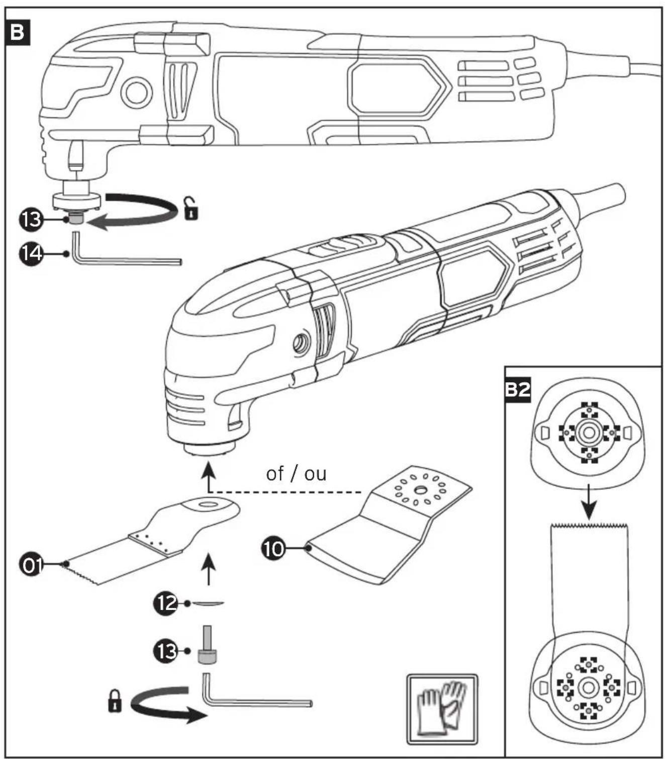 Gamma MLT300 - Onderdelen - 1