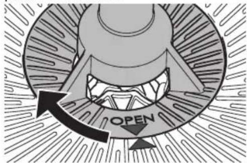 MELITTA AromaFresh Therm Pro - Demontera och rengöra reglaget for malningsgrad - 6