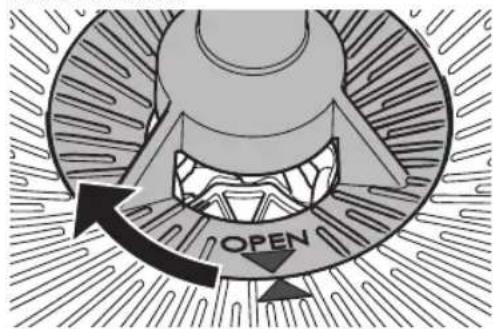 MELITTA AromaFresh Therm Pro - Montar el regulator del grado de molienda - 2