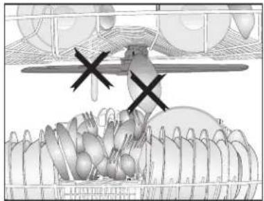 THOMSON TDW4714BK - Placing the dishes into the dishwasher - 6